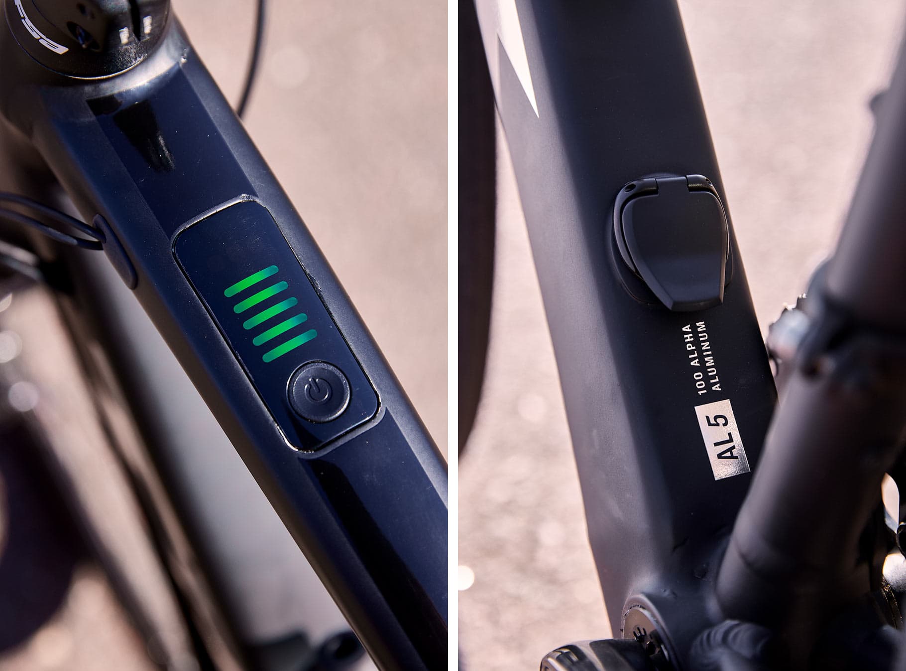 Domane+ AL display and charging port